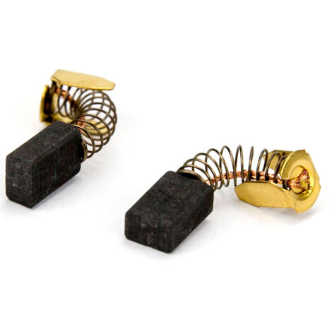 2 Spazzole Di Carbone Per Motore Di Macchina Da Cucire – Misura 5 X 4 X 11 Mm, Ricambio Bilancio