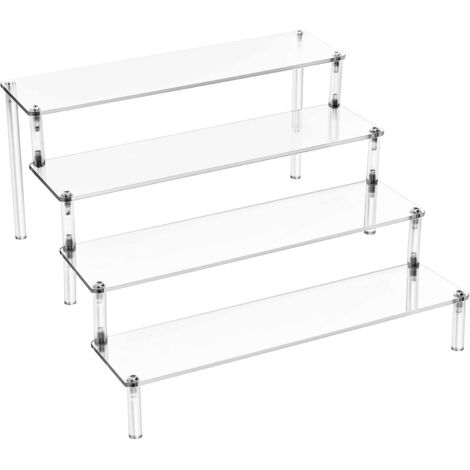 ESPOSITORE 64 TIPS TRASPARENTE CON BASE