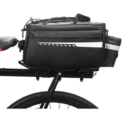 Borse Da Bicicletta Impermeabili Red Gavia Per Portapacchi - 38L Rosso/Nero O Nero - Con Tracolla