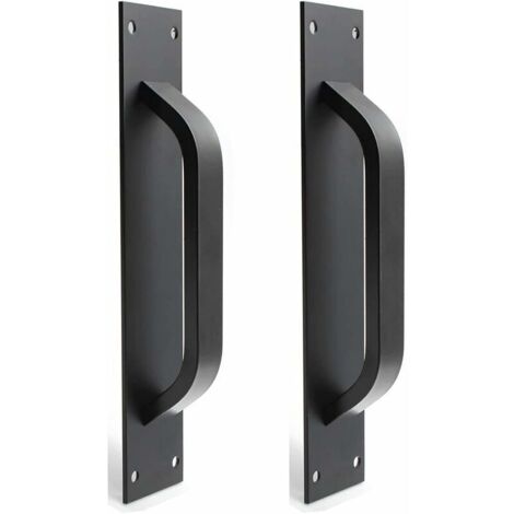Maniglie Per Finestre Interne Maniglia Nera Per Porte In Alluminio Coppia Maniglie Interne Esterne Per Porta Maniglie Per Armadi - 2