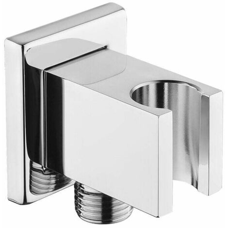 Giunto A Y Per Acqua 1/2" In Ottone Cromato - Raccordo A 2 Vie Per Forcella Valvole Di Scarico - 2