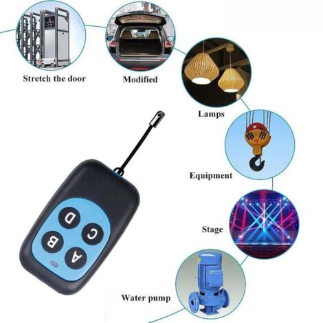Duplicatore Telecomando Universale 433Mhz - Per Cancelli, Porte Garage E Tapparelle Con Codice Fisso - Foto 5