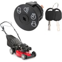 Interruttore Accensione Tosaerba 3 Posizioni - Con 2 Chiavi, Compatibile Cub Cadet, Craftsman, John Deere - Foto 4