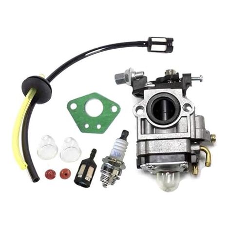 Carburador Para Desbrozadora 43cc 49cc 52cc - Kit Con Bujía Y Filtros