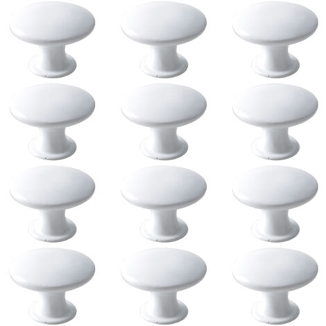 Veemoon Keramik Schrankgriffe 2er Set - Lila Rosenförmige Knöpfe Für Küche & Möbel, Vintage Style