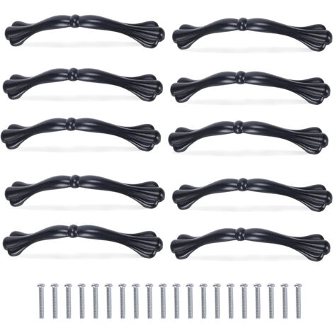 DOITOOL Schrankgriff Flugzeug Design - Zinklegierung Schwarz