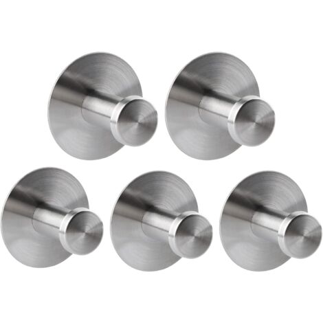 AOOPOO 5 Stück Selbstklebende Haken - L-Förmige Wandhalterung Ohne Bohren