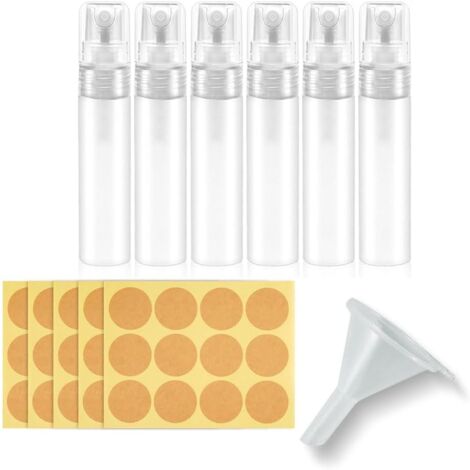 2 Sprühflaschen 200ml Transparent - Feiner Nebel Für Haare & Pflanzen