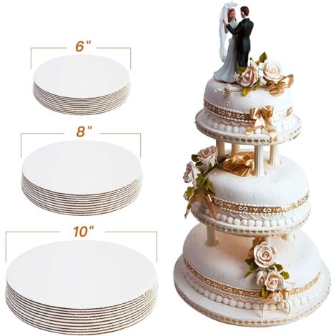 SenZee Tortenplatte Cake Board 10 Stk Tortenboden Pappe Tortenunterlage 20cm Cakeboard Rund Kuchenplatte 2mm für Torten Kuchen ab 6,98 € (Juli 2026 SenZee Tortenplatte Cake Board 10 Stk Tortenboden Pappe Tortenunterlage 20cm Cakeboard Rund Kuchenplatte 2mm für Torten Kuchen ab 6,98 € (Juli 2026