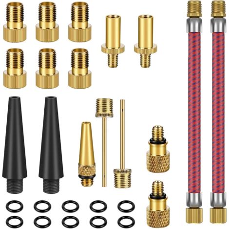 Fahrradventil Adapter Set DV SV AV Franz sisches Ventil Adapter fahrradventil-adapter-set-dv-sv-av-franz-sisches-ventil-adapter