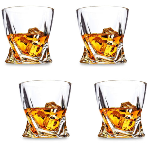Kollea Whisky Gläser 2er Set – Mit Echter .308-Kugel, Handgeblasen | Old Fashioned Tumbler Für Whisky, Bourbon & Scotch | 300 Ml Geschenkidee Für Männer