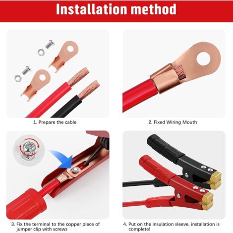 Batterieklemme Krokodilklemme schwarz 50A | 9882943 Batterieklemme Krokodilklemme schwarz 50A | 9882943
