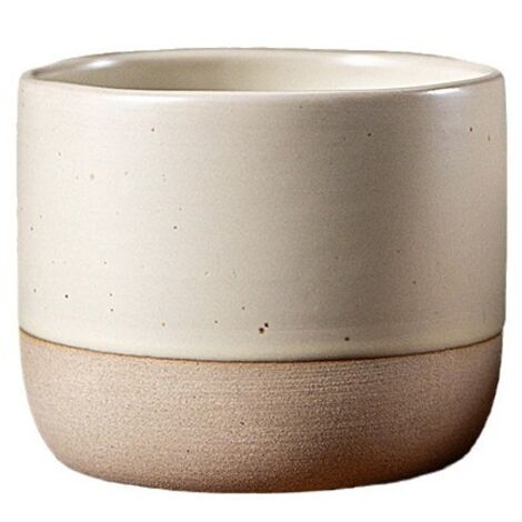 Tee- und Kaffeebecher – Spülmaschinen- und mikrowellenfest – Geschirr – 230 ml – Beige (1/5)