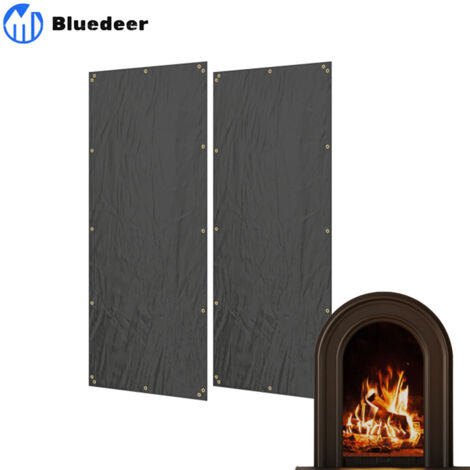 2er-Set Kaminholzregal Abdeckung – 148 x 62 cm – Wasserdicht 600D Oxford – UV-Schutz – Brennholzregalabdeckung – für Feuerholzregal 62-66T x 185H cm – Schwarz (1/5)