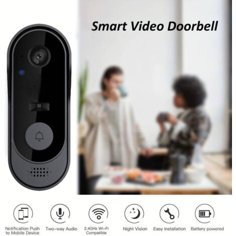 Smart WiFi Video Intercom with 2K Camera and Camera - Lock Intercom