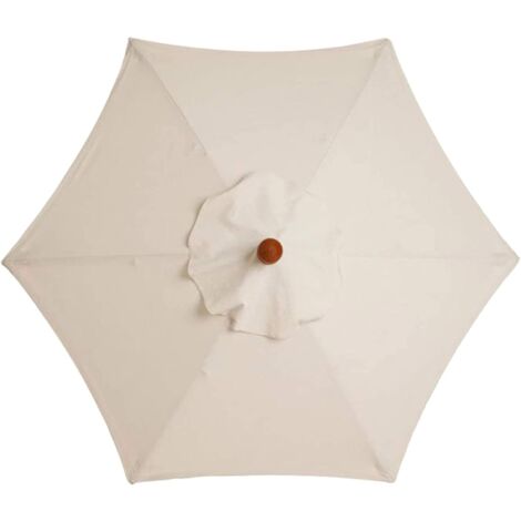 Produktbild von Ersatzdach Für Terrassenschirm, 2m-3.5 M, Groß, 6/8 Rippen, Sonnenschirm Ersatzbezug, Überdachung, Outdoor, Tisch, Markt, Regenschirm, Oberteil, Ersatz Für Hof (8ribs:2.5m/8.2ft,Khaki B