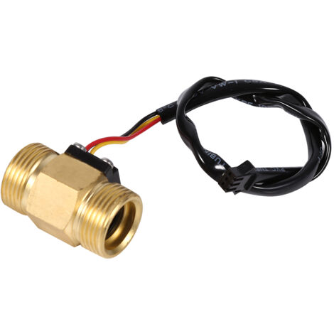DIGITEN G3/4 Water Flow Sensor Hall Effect Sensor Flowmeter 1-30L/min Compatible with Arduino, Raspberry Pi and Reverse Osmosis Filters DIGITEN G3/4 Water Flow Sensor Hall Effect Sensor Flowmeter 1-30L/min Compatible with Arduino, Raspberry Pi and Reverse Osmosis Filters