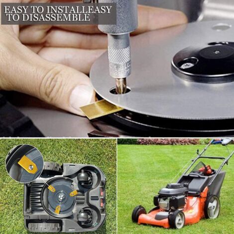 Tosaerba 30x RICAMBIO COLTELLO LAME 0,75mm Per Gardena Mähroboter R70li R75li R8 - Foto 14