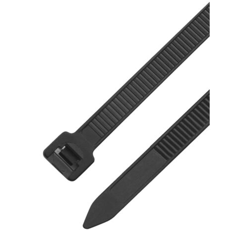 MroMax - Fascette fermacavi in nylon autobloccanti, 100 pezzi
