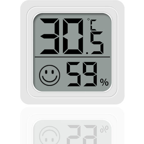 fasient1 Termometro per Raffreddamento ad Acqua per PC, Indicatore per flussometro Digitale Termometro per Raffreddamento ad Acqua per Computer, G1/4 Pollici, Piccolo 3 Pin Adatto per Kit