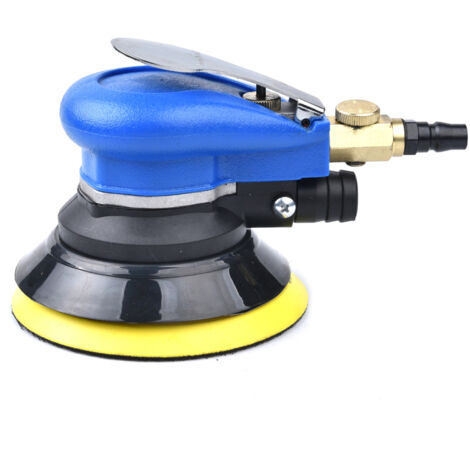 Levigatrice Orbitale Pneumatica Professionale, Doppia Azione 10000 RPM, Per Auto, Legno E Metallo, Consumo Aria 8 CFM