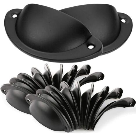 Maniglia A D In Ghisa Rustica Vintage Per Mobile Da Cucina, Porta Dell' Armadio, Maniglia Per Cassetto, Mobili In Stile Vittoriano - Italia - Foto 5