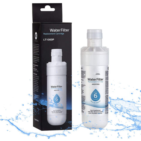 Filtro Acqua Per Frigorifero 1000P - Bianco, Compatibile, Sostituzione Rapida Senza Attrezzi - Foto 14