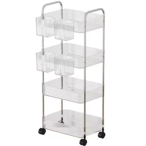 Carrello mobile da cucina Carrello portaoggetti girevole per carrello portaoggetti per frutta e verdura – acquista a prezzi convenienti sul marketplace