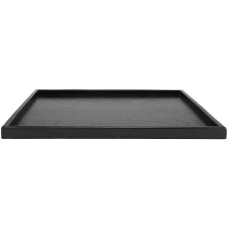 Vassoio da portata rettangolare grande in legno, 40 x 30 cm, vassoio da