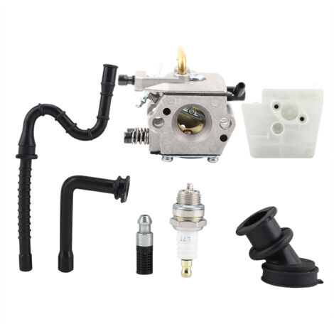 Carburatore con guarnizione, filtro dell'aria, candela del filtro del carburante per motosega