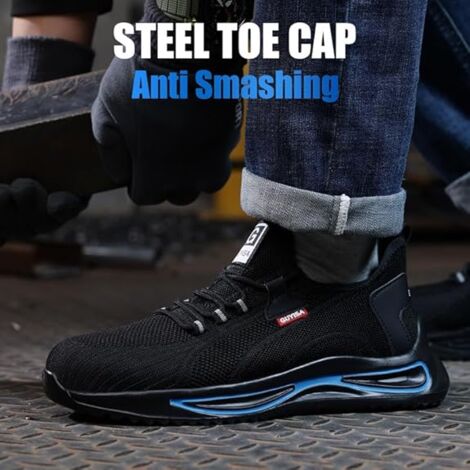Ulogu Zapatos De Senderismo Impermeables Para Hombres Y Mujeres, Cómodos, Ligeros, Antideslizantes, Para Caminar Todo El Día, Para Trabajar Y Caminar, Negro