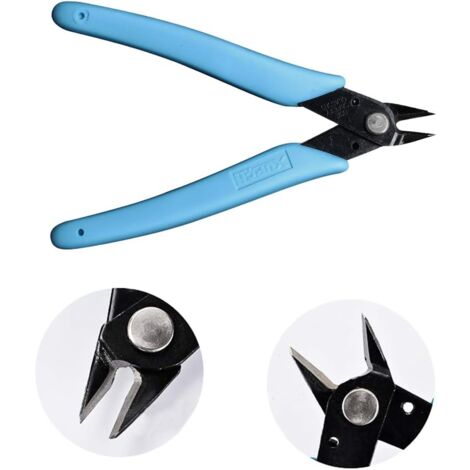 Diagonal Cutting Pliers Side Cutters Precision Cutting Pliers Side Snips Cutting Tool for Electrical Cable Jewelry Repair 2Pack