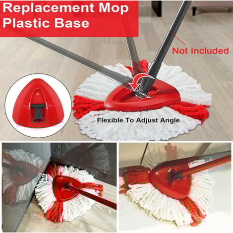 4pcs Microfiber Replacement Mop Heads+1 Mop Head Compatible with Vileda 2-in-1 Turbo Mop,O-Cedar,AAFGVC