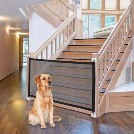 Stair Gate 72 Inch Pressure Mounted Pet Gate Dog Safety Gate