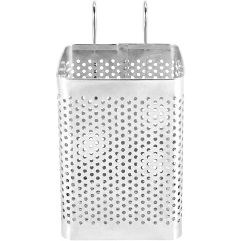 Küchen Utensilien Aufhänger 2er Set - 6 Haken Wandhalterung Aus Metall & Holz