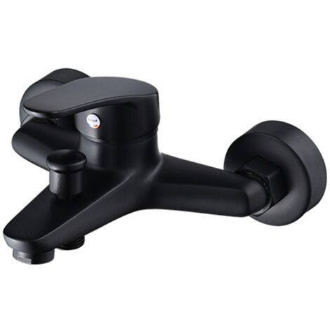 Set Waschtisch Armatur Wannenarmatur Schwarz Bad Wasserhahn Einhebelmischer Badewanne Wannen Armatur Mischbatterie