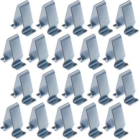 20 Stück Pool Klammern Metall - Starke Klemmzwingen Für Poolabdeckungen