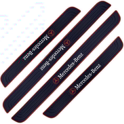 Einstiegsleisten Schutz Für Skoda Superb IV - 4-tlg. Set Schwarz