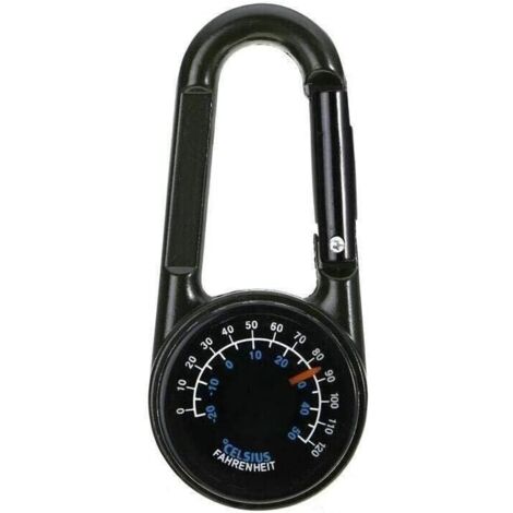 YINETTECH Kompass-Karabiner Set | 12 Stück Mehrfarbig | Für Outdoor & Camping