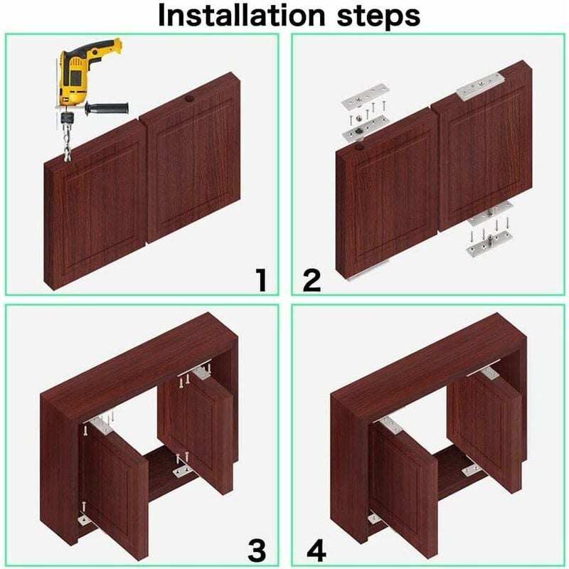 Kitchen cabinet pivot hinges discount