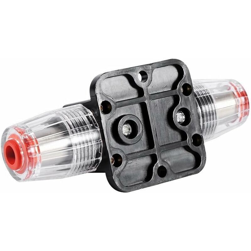 Nilight 60A Inline Circuit Breaker Resettable 12-24V DC Manual Reset