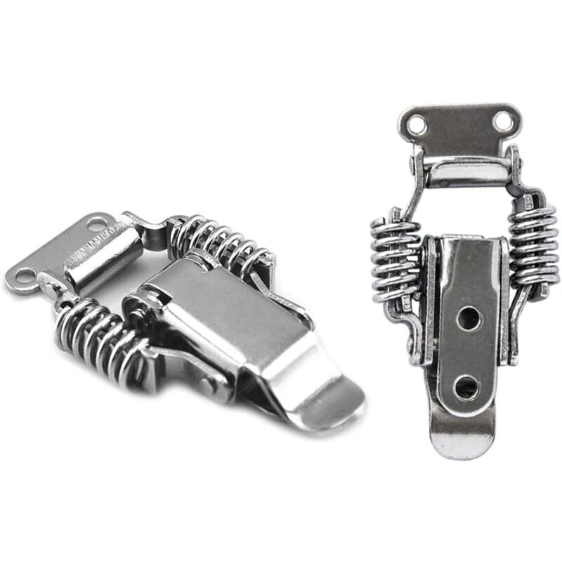 4 Pcs Hangslot Haspe,Kistsluiting,Chest Cabinet Lock Sluiting Hasp