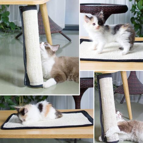 Sisal Cat Scratching Mat Scratching Cardboard Wall Protection