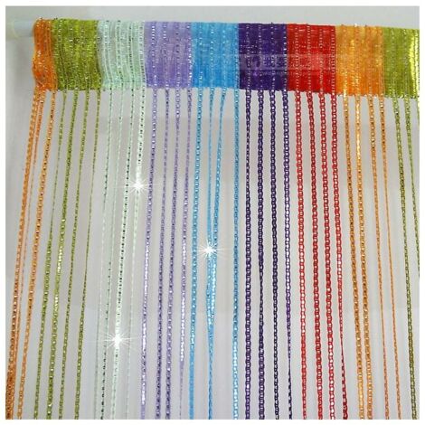 1 x Door Curtain Mosquito Net Chain for Door Divider or Curtain Panel (Color)