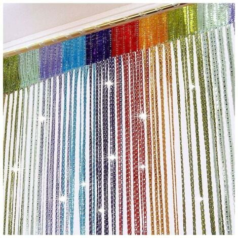 1 x Door Curtain Mosquito Net Chain for Door Divider or Curtain Panel (Color)