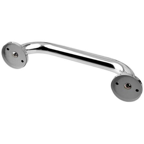 Munzong 20 Inch Anti-Slip Stainless Steel Shower Grab Bar – Chrome W/ Gray Rubber Grip For Elderly & Bathroom Safety - View #6
