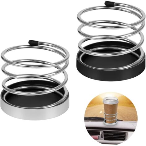 Car Cup Holder 2 Pcs Car Water Cup Holder Iron Cup Holder Bottle Drink Holder for Auto Truck Universal Cup Holder for Drink Coffee Water Phone