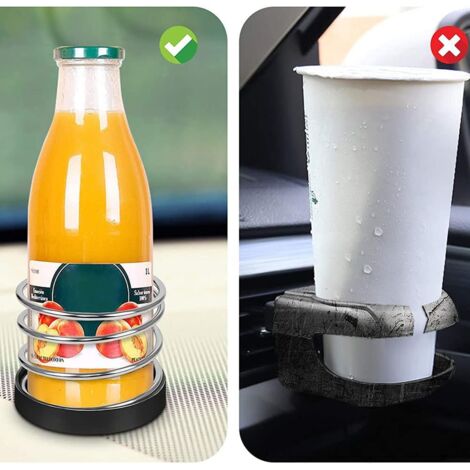 Car Cup Holder 2 Pcs Car Water Cup Holder Iron Cup Holder Bottle Drink Holder for Auto Truck Universal Cup Holder for Drink Coffee Water Phone