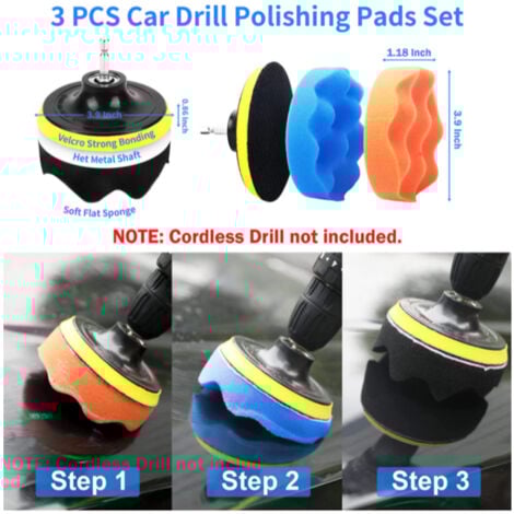 22PCS Car Cleaning Brush Kit, Car Cleaning Brush Auto Detailing Brush Car Wash Brush Car Cleaning Kit Car Rim Brush Drill Car Cleaning Interior and Exterior