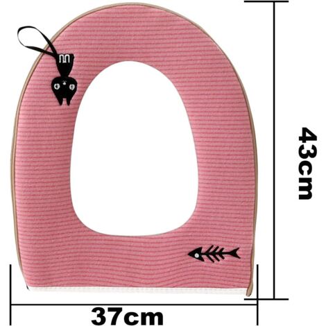 3pcs Toilet Cover, Toilet Seat Cover Toilet Seat Cushion Washable Toilet Seat Cover Cushion Toilet Cover